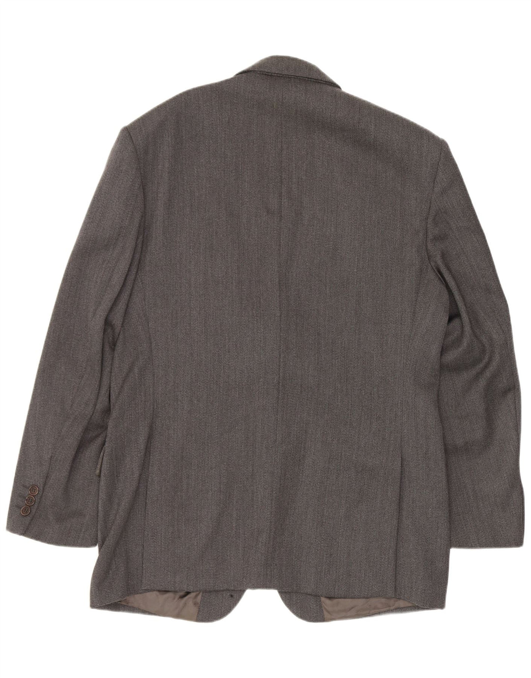 Ferre Herren-Blazer mit 3 Knöpfen, IT 50, große graue Schurwolle