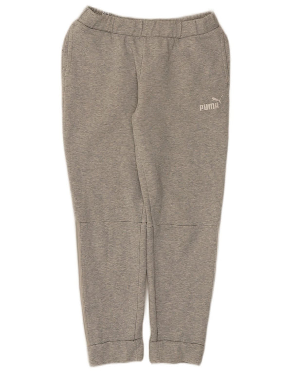 Puma Womens Graphic Trainingshose Jogger UK 6 XS Grau meliert