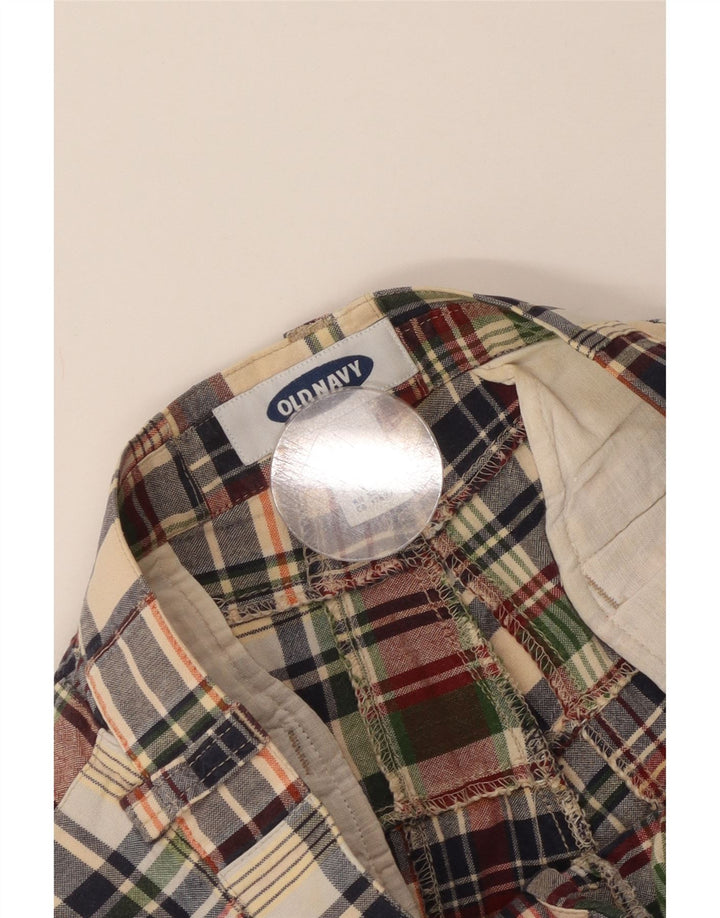 Old Navy Herren-Chino-Shorts, W30, mittelgroß, mehrfarbig, kariert, Baumwolle