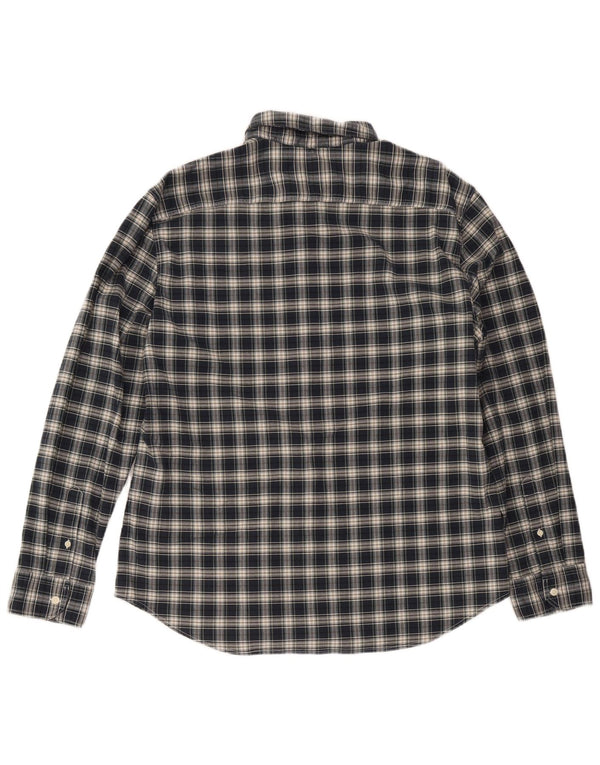 Levi's Herren-Slim-Hemd 2XL, marineblau, kariert, Baumwolle