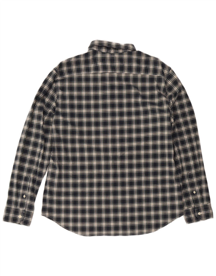 Levi's Herren-Slim-Hemd 2XL, marineblau, kariert, Baumwolle