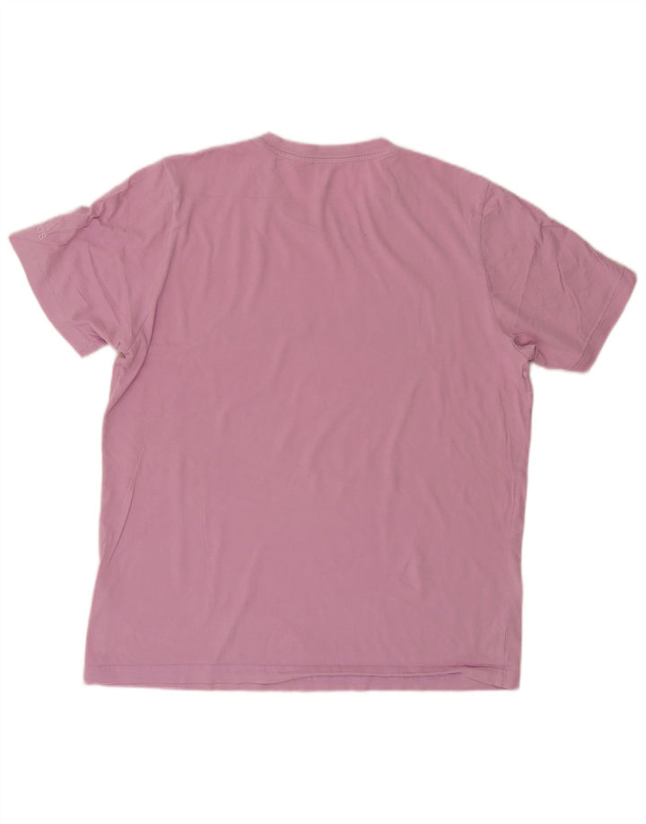 ADIDAS Herren Grafik-T-Shirt-Oberteil Mittellila
