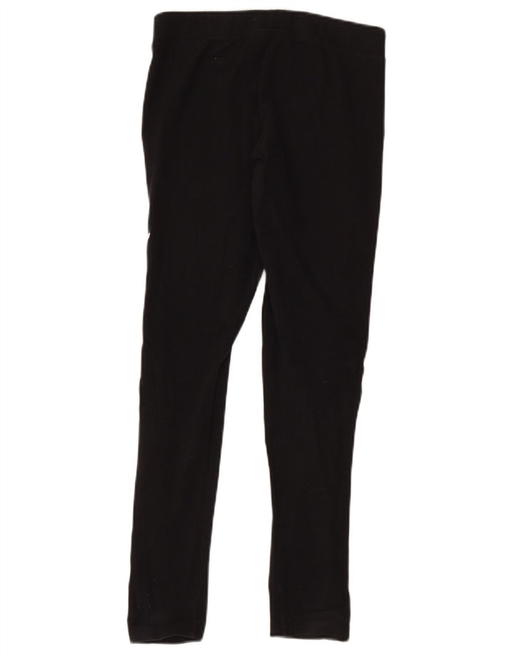 Adidas Damen Graphic Leggings UK 12 Mittelschwarze Baumwolle
