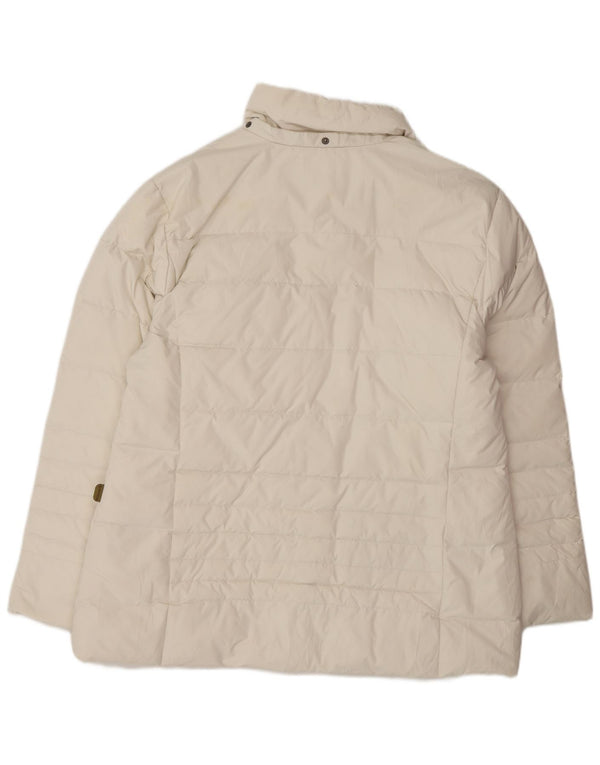 Invicta Damen Wattierte Jacke UK 18 XL Off White Polyester