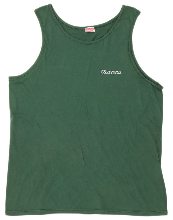 Kappa Herren Weste Top XL Grün