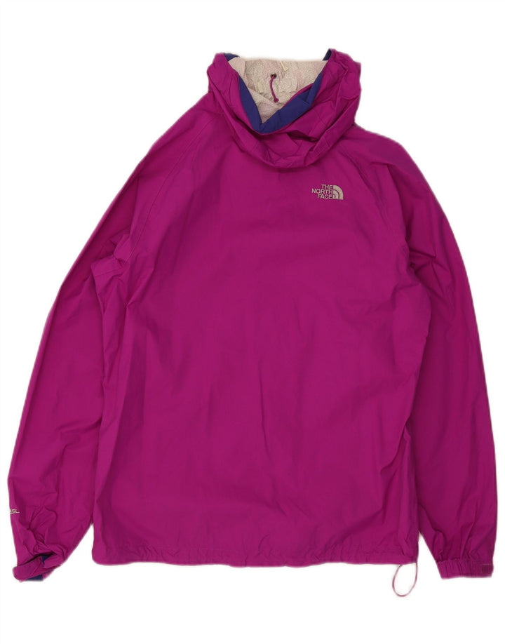 The North Face Damen-Regenjacke mit Kapuze, UK 10, Größe S, kastanienbraunes Nylon