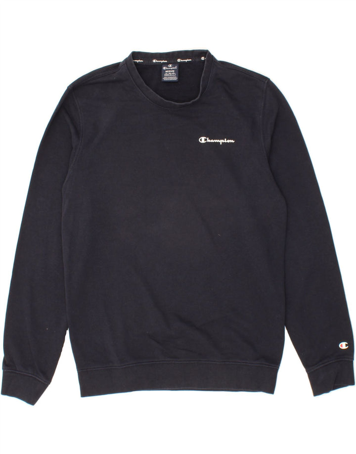 CHAMPION Herren-Sweatshirt, mittelgroß, marineblau, Baumwolle