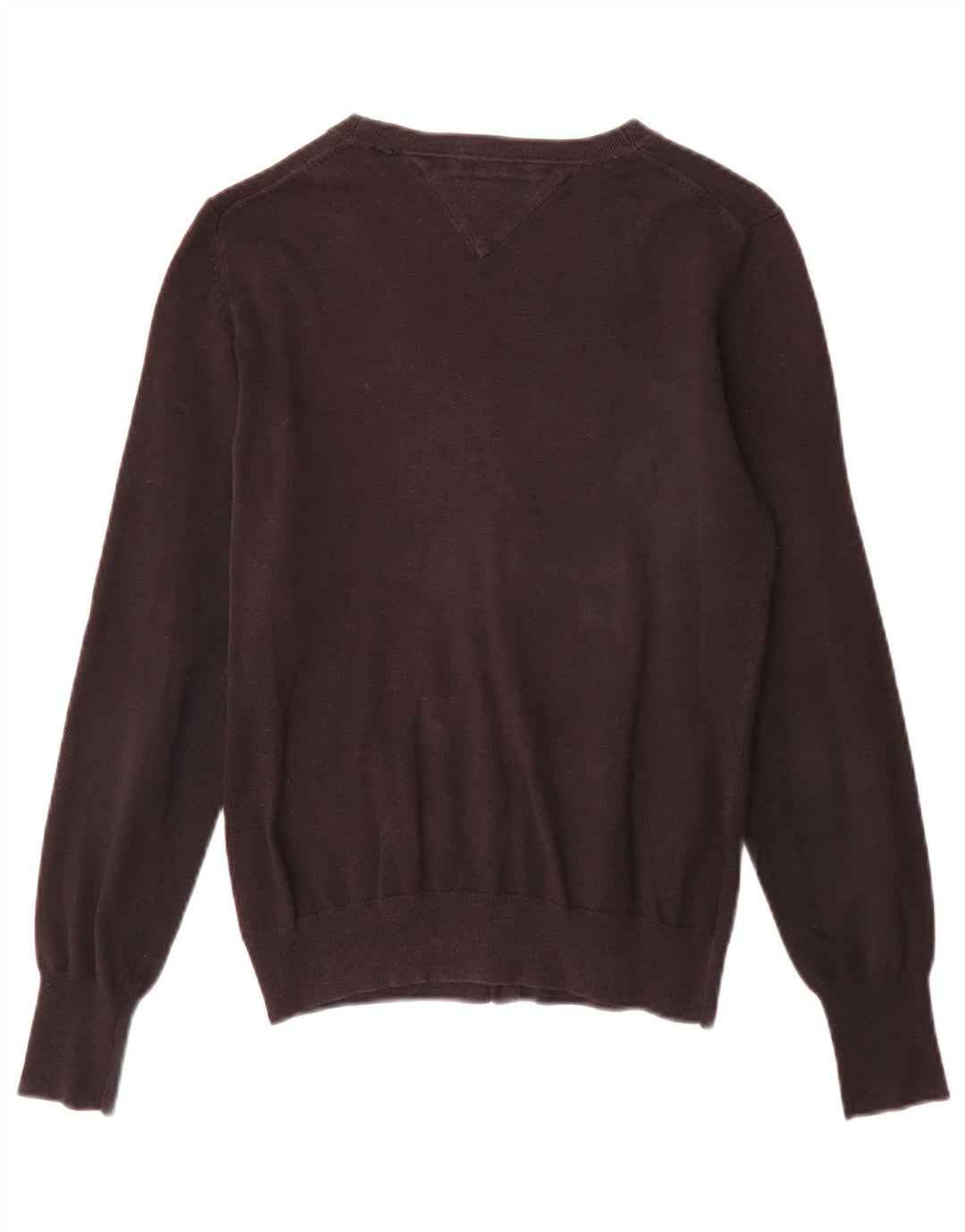 Tommy Hilfiger Damen-Cardigan-Pullover, mittelschwarz, Baumwolle, klassisch