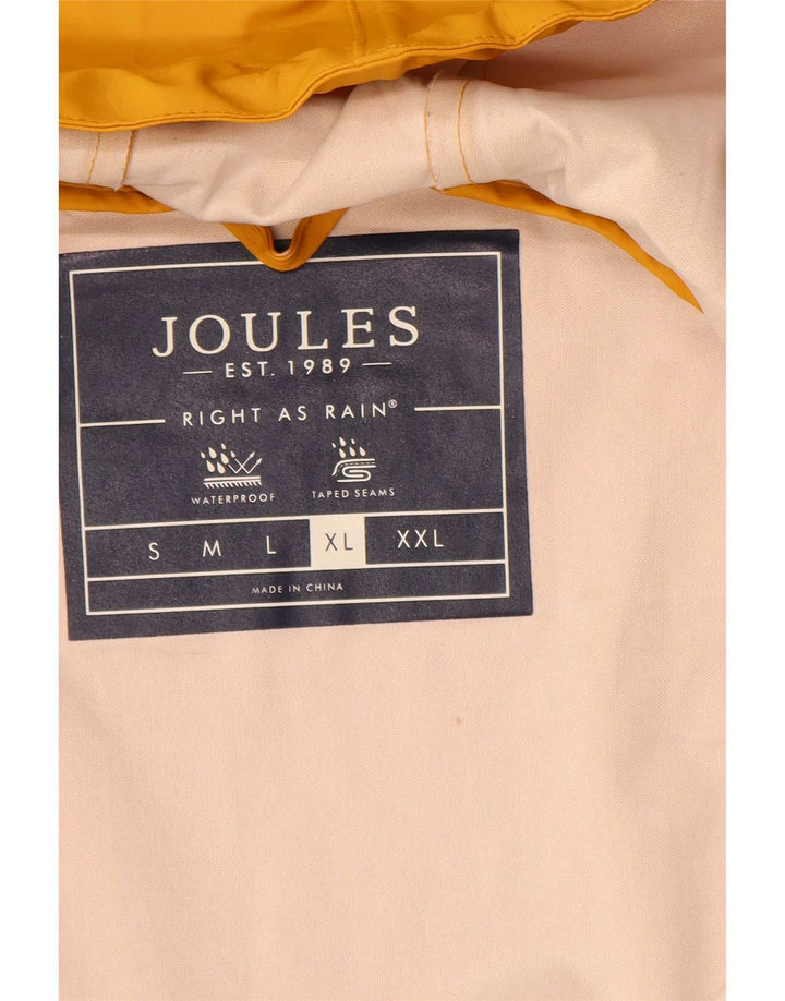 Joules Herren-Regenjacke mit Kapuze, UK 42, XL, Gelb