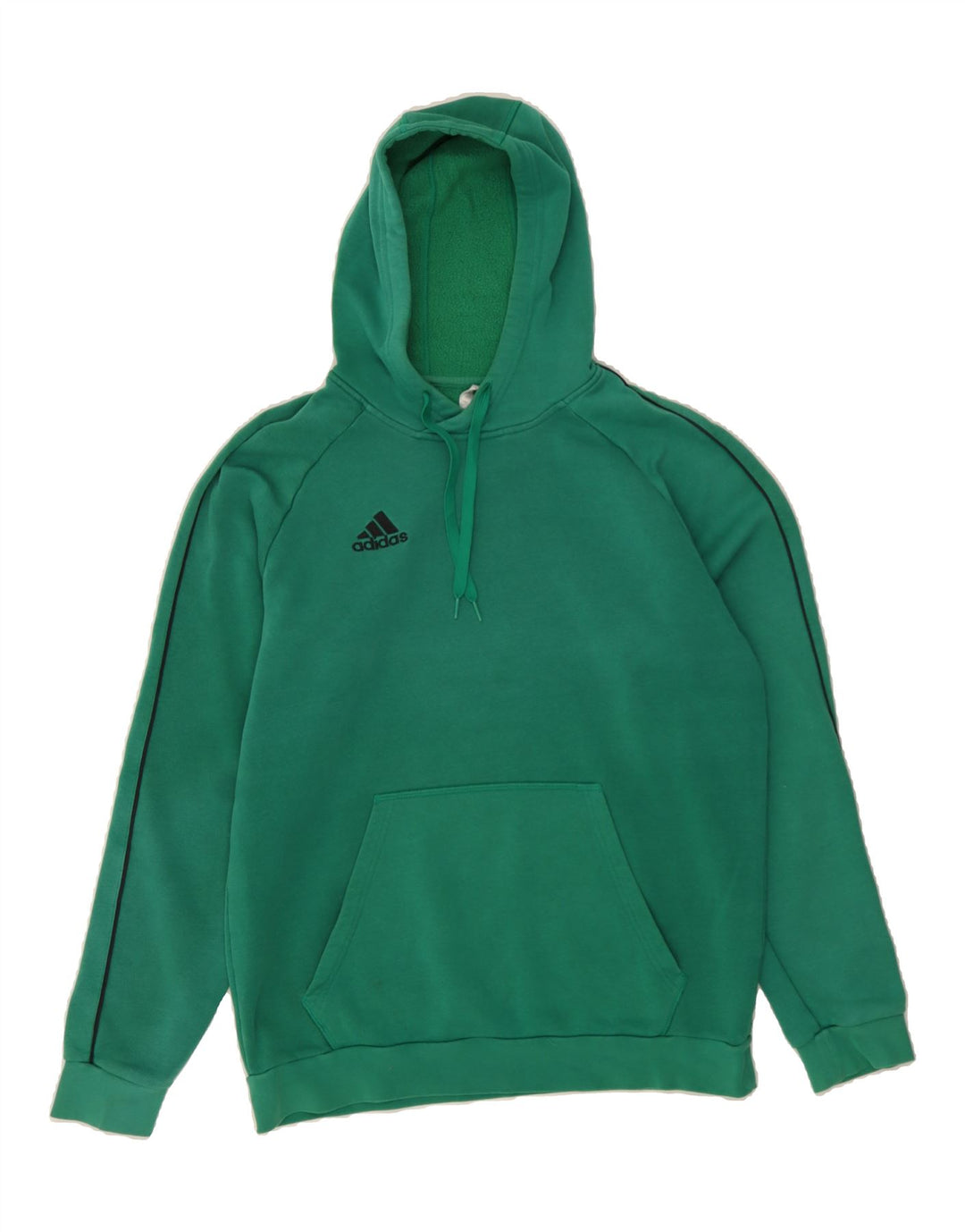ADIDAS Mens Hoodie Jumper Large Green Vintage Adidas and Second-Hand Adidas from Messina Hembry 