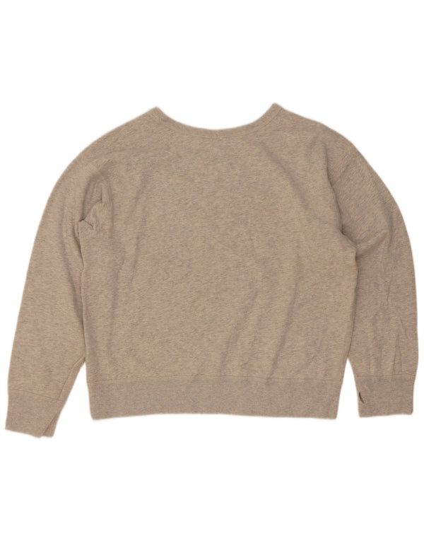 Polo Ralph Lauren Damen Sweatshirt Pullover UK 18 XL Grau Baumwolle