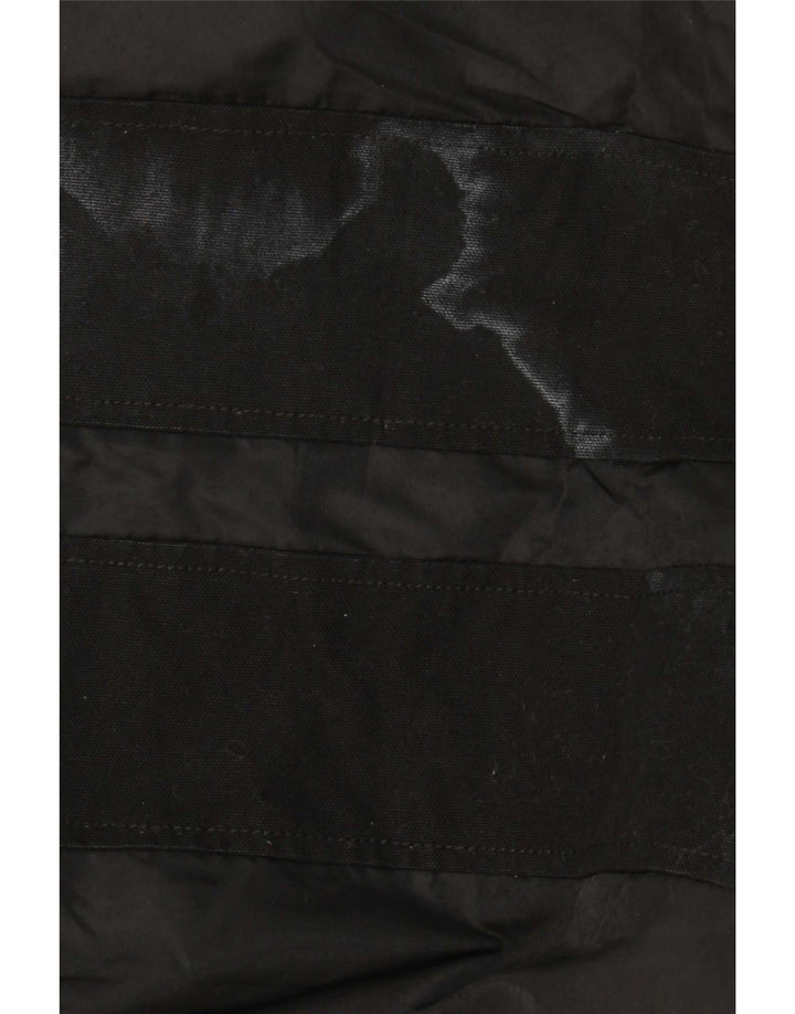Superdry Damen Crop Oversized Bomberjacke UK 10 Small Schwarz