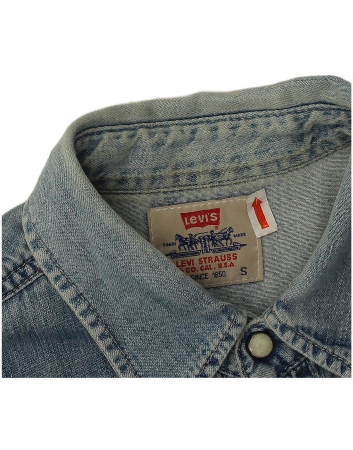 Levi's Herren-Jeanshemd, kleine blaue Baumwolle