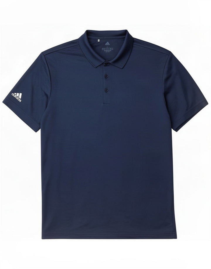Adidas Herren-Poloshirt, groß, marineblau, Polyester