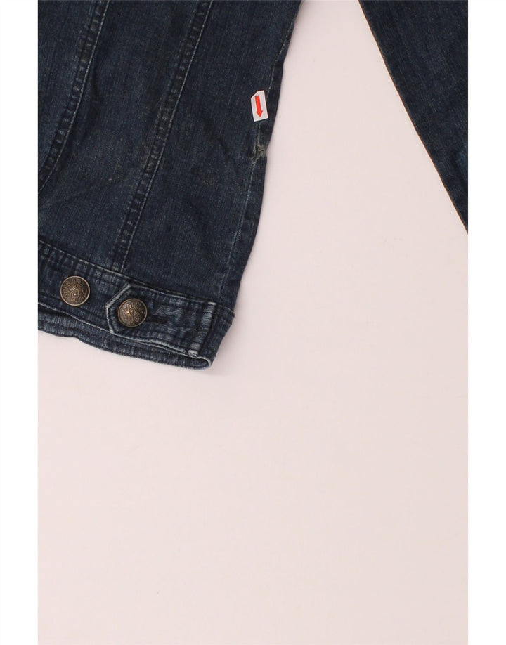 PACO Womens Denim Jacket UK 10 Small Blue Cotton Vintage Paco and Second-Hand Paco from Messina Hembry 