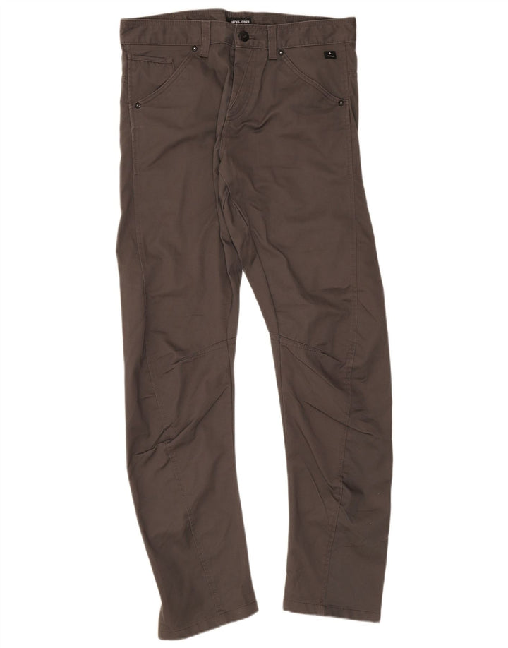 Jack & Jones Herren Banana Freizeithose W32 L34 Grau Polyester