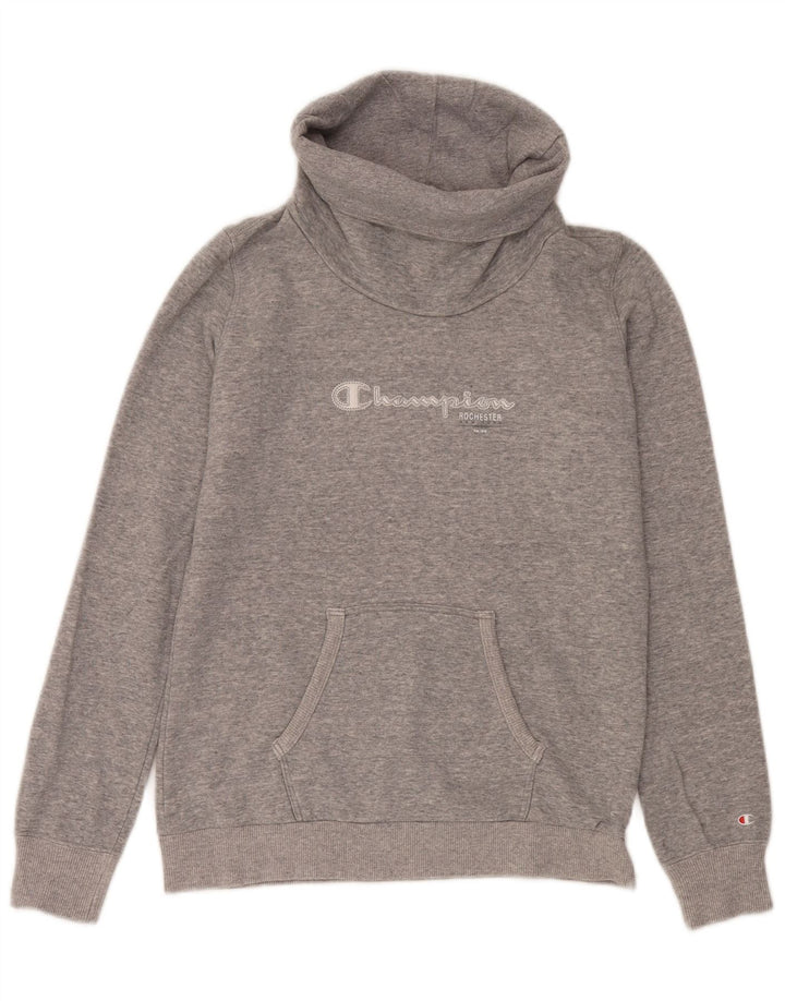 Champion Damen Heritage Classics Sweatshirt Pullover UK 14 Mittelgrau