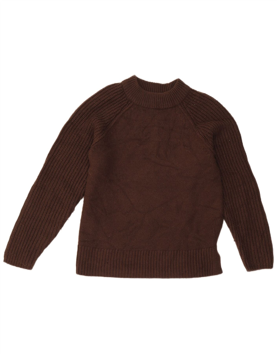 Marks & Spencer Rollkragenpullover für Damen, Gr. 10, Small, Braun, Acryl