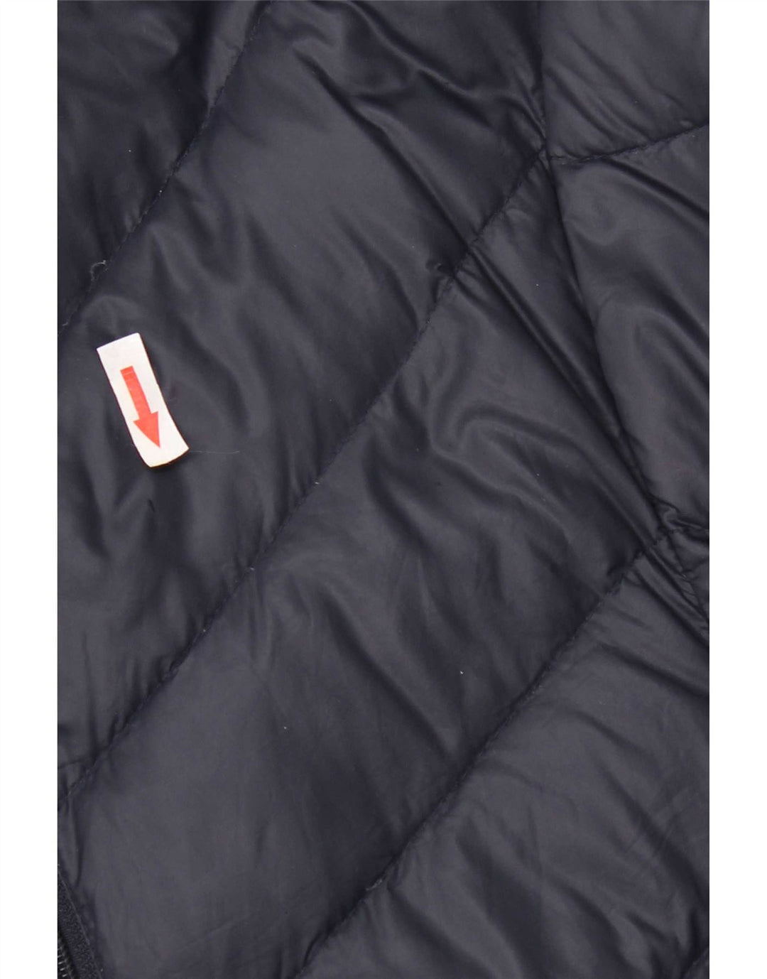 Calvin Klein Damen Wattierter Mantel UK 16 Large Marineblaues Nylon