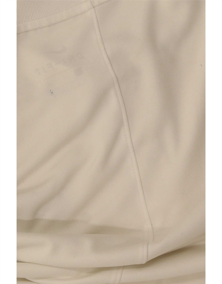 Nike Herren T-Shirt Top Large Weiß Polyester
