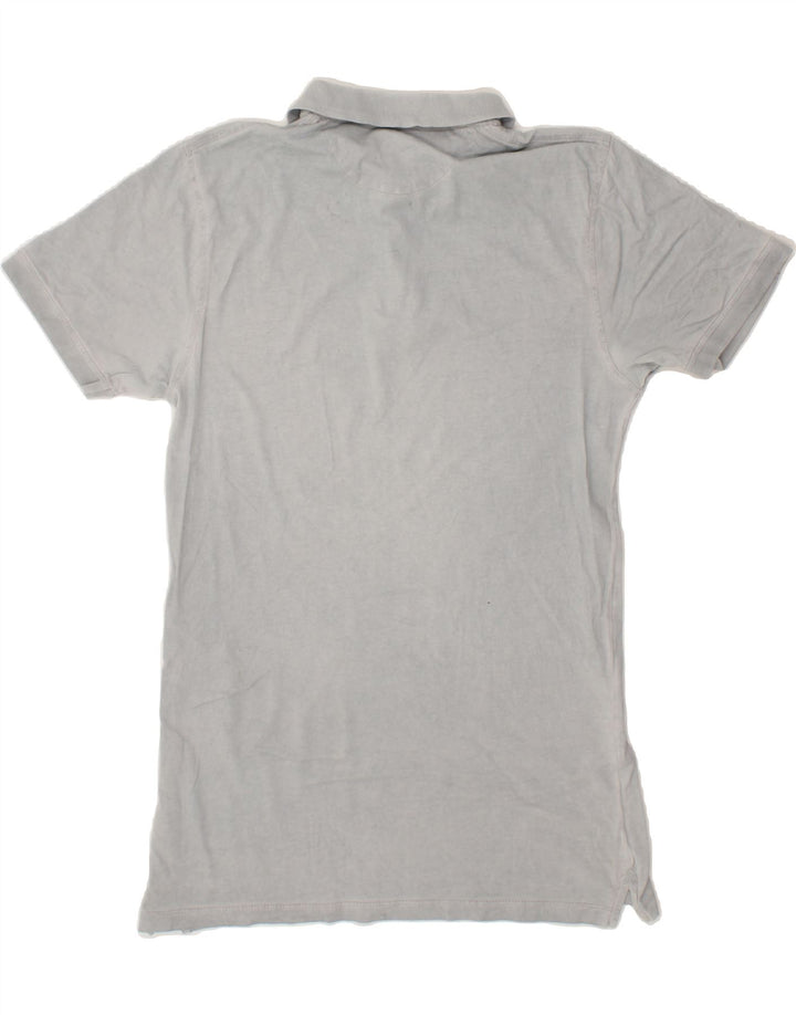 LIU JO Mens Polo Shirt Large Grey Cotton Vintage Liu Jo and Second-Hand Liu Jo from Messina Hembry 