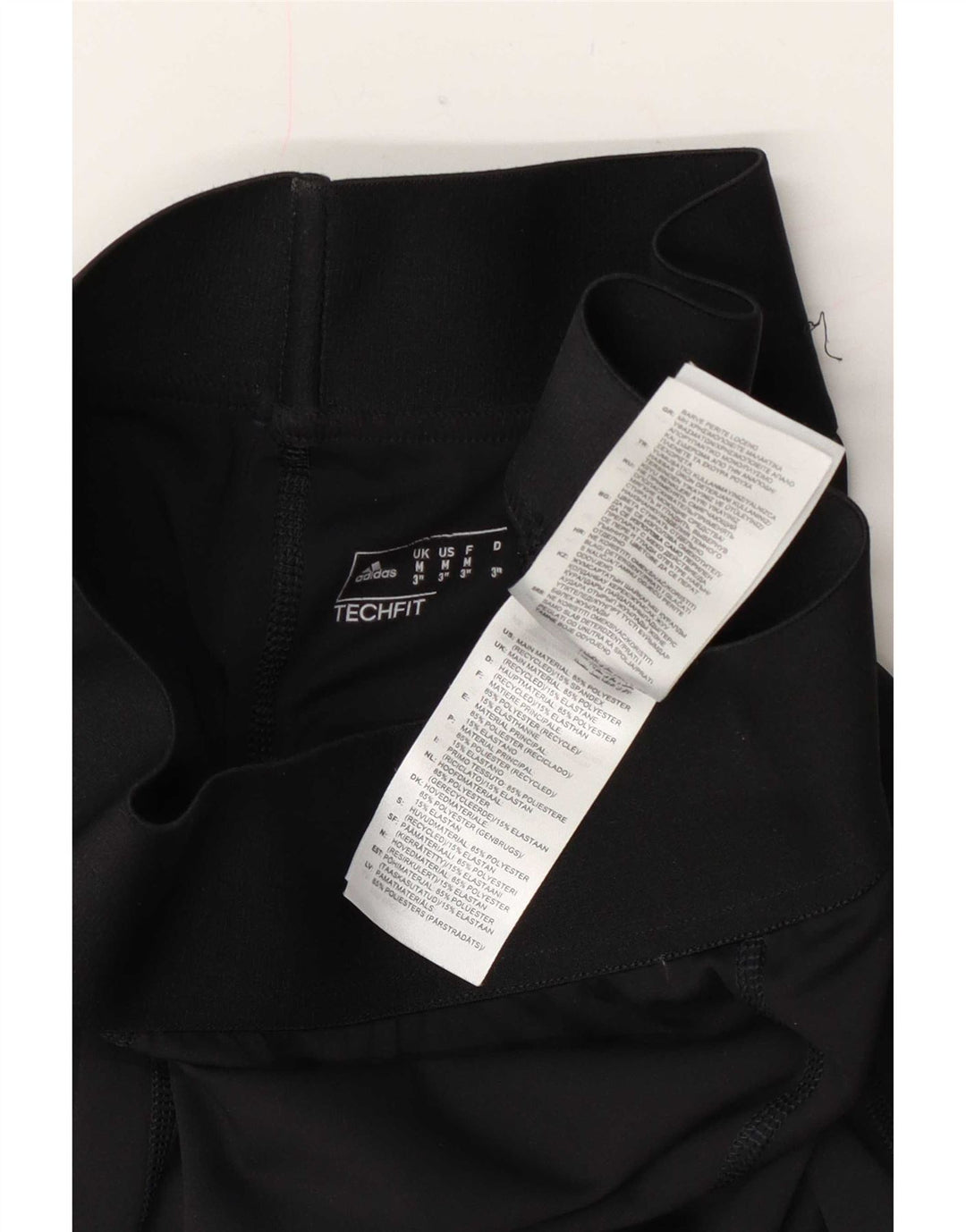Adidas Damen Graphic Sport Shorts UK 12 Medium Schwarz Polyester