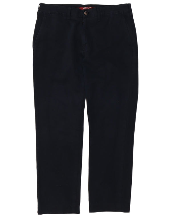 Carrera Herren gerade Chinohose IT 48 Medium W33 L29 Marineblau Baumwolle