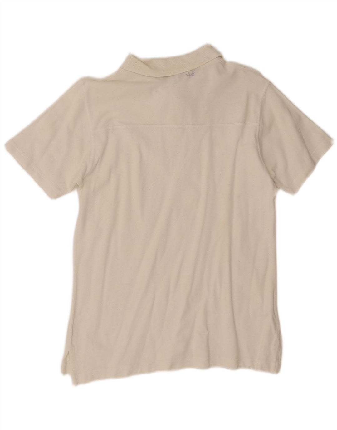 Moschino Herren-Poloshirt aus mittelweißer Baumwolle
