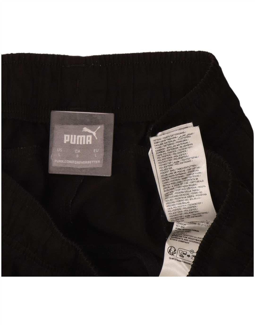 Puma Herren Sport Shorts Large Schwarz Polyester