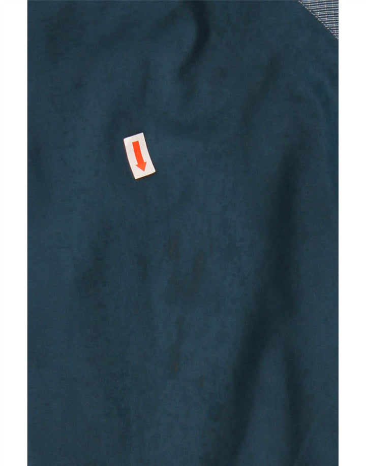 C&A Herren-Windbreakerjacke mit Reißverschluss, UK 44 2XL, Blau, Farbblock-Polyester, Winter