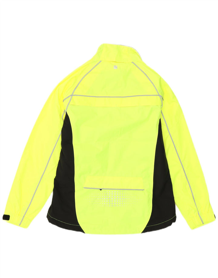 Mountain Warehouse Damen-Regenjacke UK 12 Mittelgelber Farbblock
