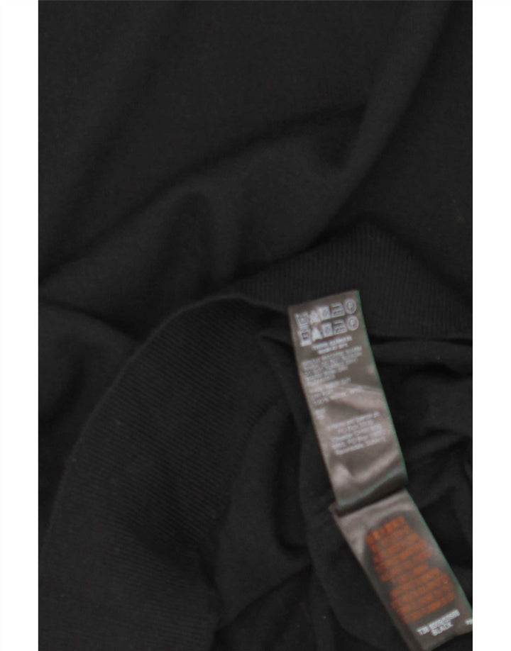 Marks & Spencer Damen-Pullover mit Rollkragen, Gr. 16, Größe L, schwarze Wolle