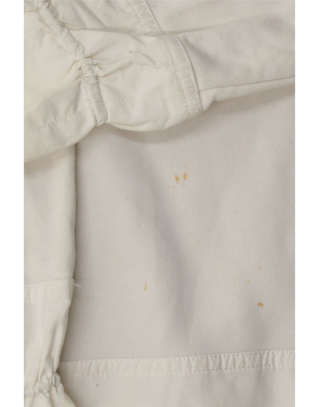 Cos übergroßer Damen-Sweatshirt-Pullover, UK 10, Größe S, weiße Baumwolle