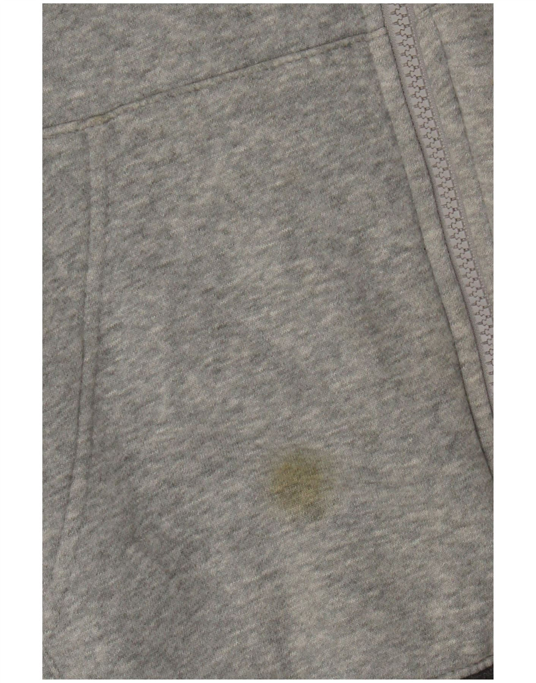 Nike Herren-Kapuzenpullover mit Reißverschluss, mittelgrau gefleckte Baumwolle