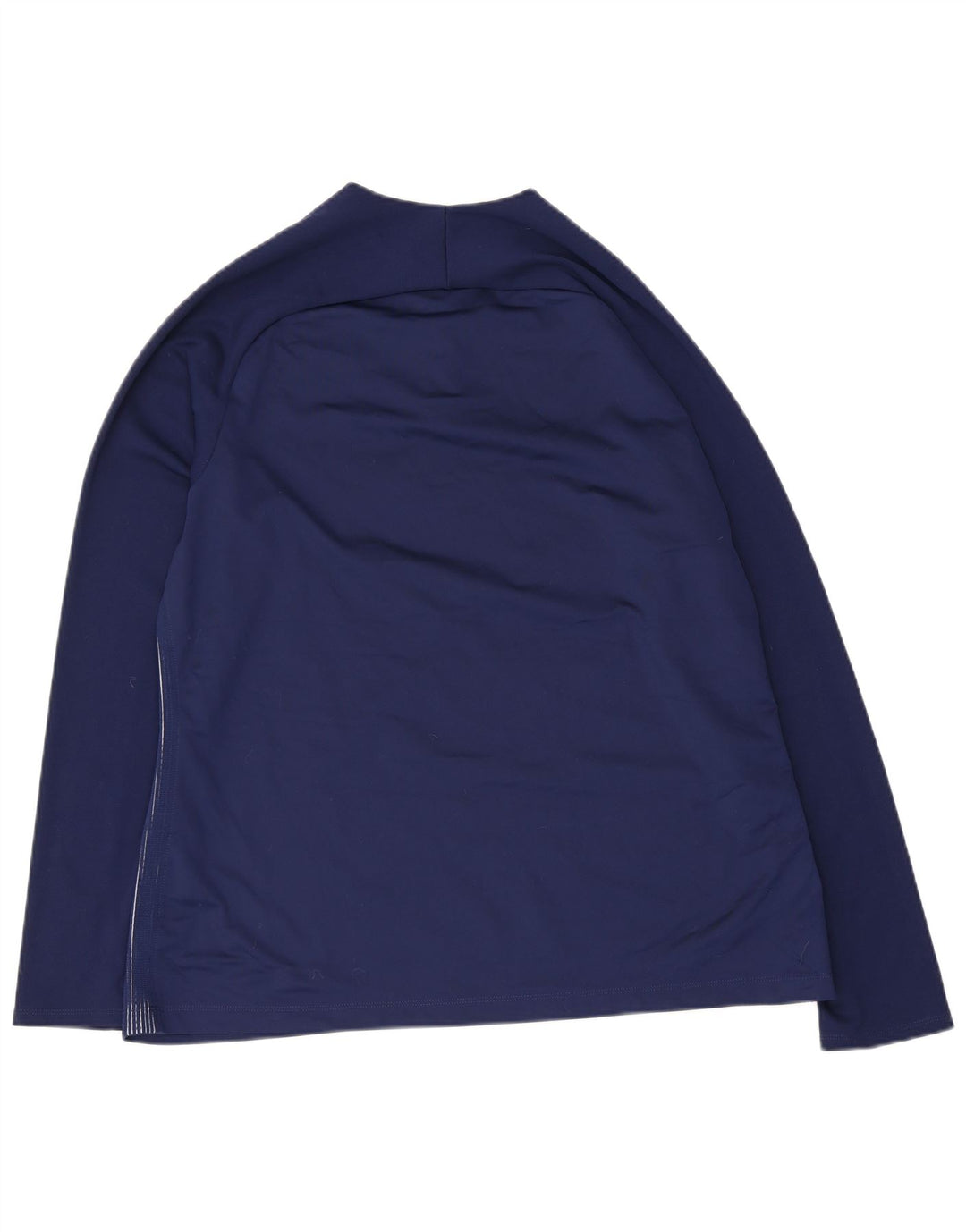 Nike Herren Dri Fit Pullover-Trainingsanzugoberteil mit Reißverschluss, XL, marineblaues Polyester