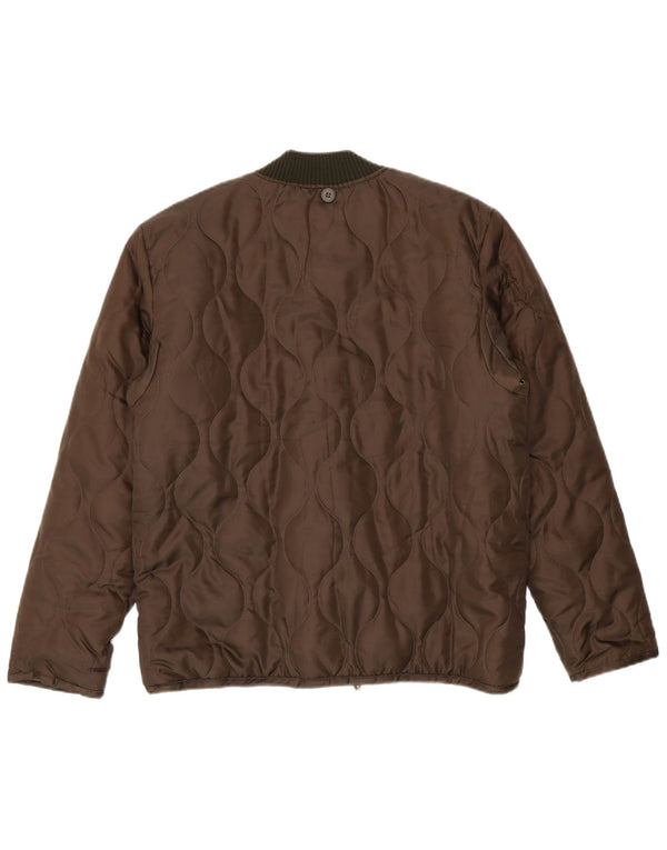 Brandit Herren gefütterte Liner-Jacke UK 38 Medium Khaki Polyester