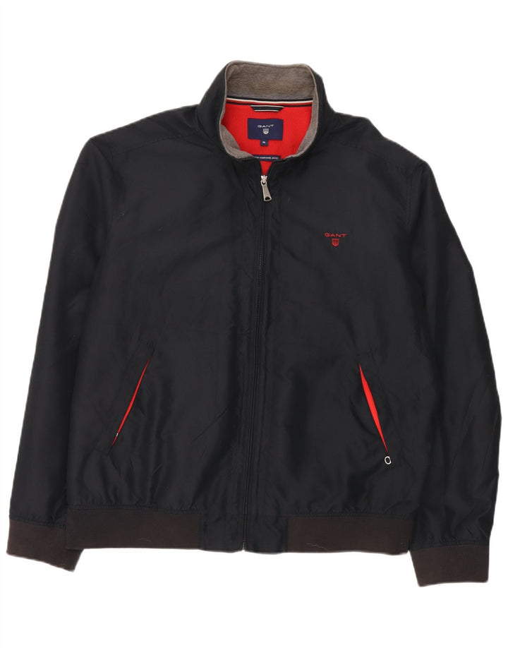 Gant Herren Bomberjacke UK 42 XL Schwarz Polyester