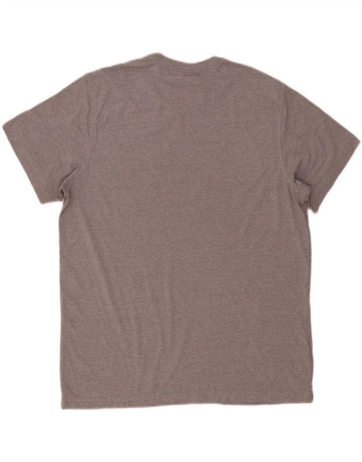 EDDIE BAUER Mens T-Shirt Top Large Grey Cotton Vintage Eddie Bauer and Second-Hand Eddie Bauer from Messina Hembry 