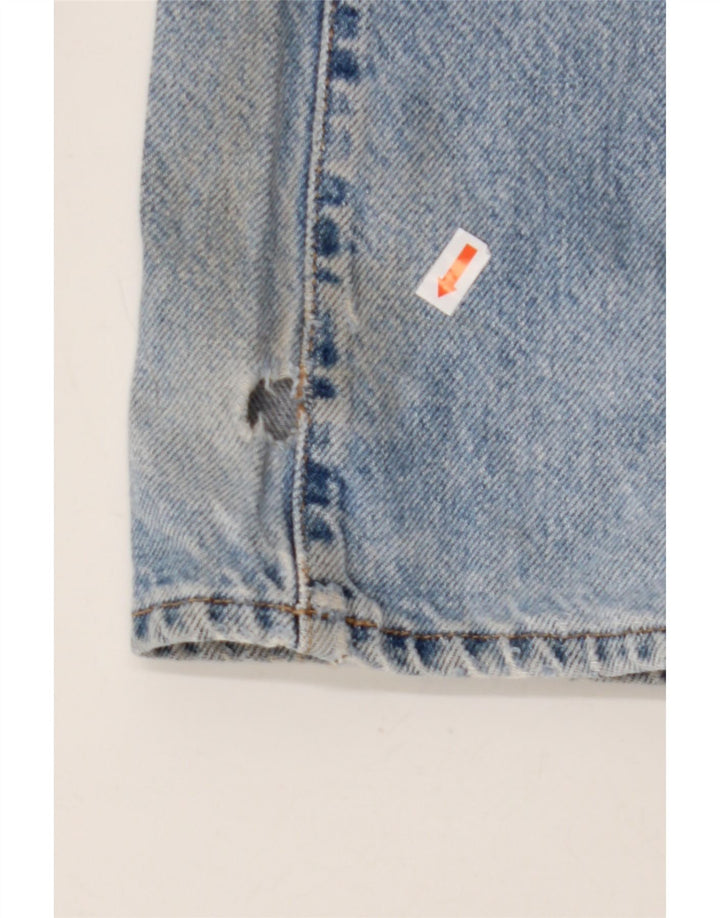 WRANGLER Damen Bootcut Jeans W28 L32 Blaue Baumwolle