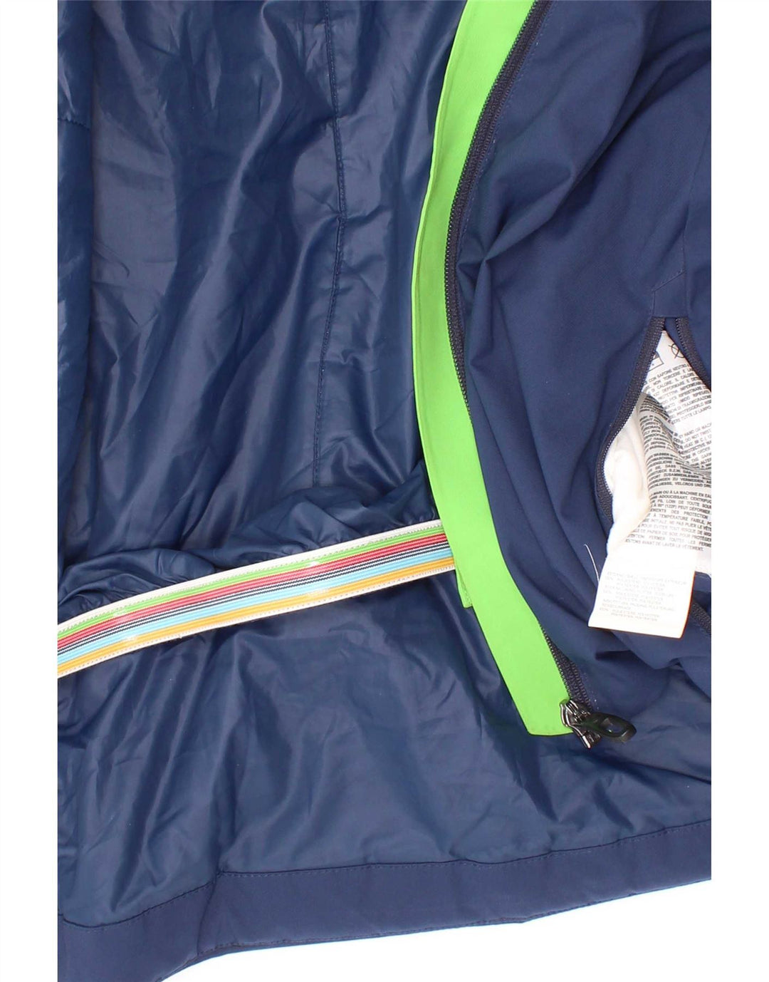 Colmar Jungen-Jacke mit Kapuze, 9–10 Jahre, marineblaues Farbblock-Polyester