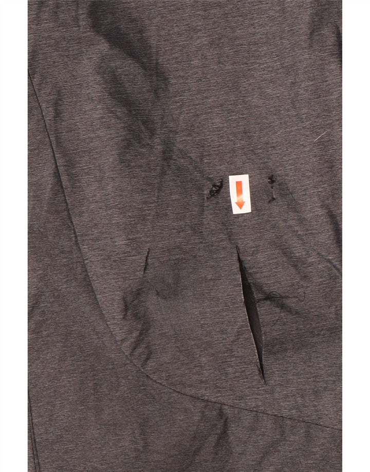 REEBOK Damen-Windbreaker-Hose, UK 12/14, mittelgraues Nylon