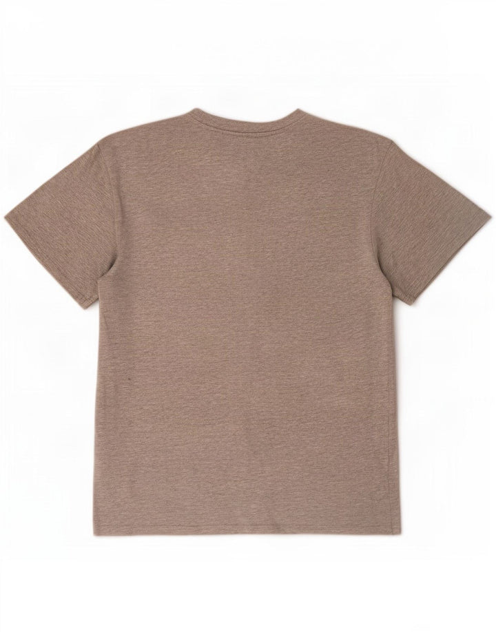 Karl Kani Herren-T-Shirt mit Grafik, mittelgrau gesprenkelte Baumwolle