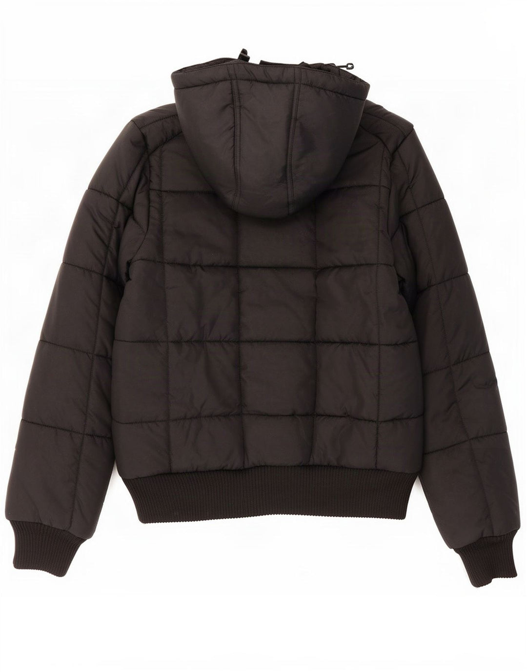 Adidas Damen Kapuzenjacke, gepolstert, EU 32, XS, Schwarz, Polyester