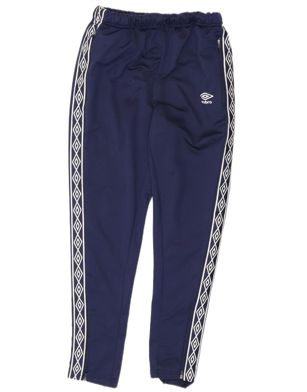 Umbro Herren-Trainingshose mit grafischer Grafik, mittelmarineblaues Polyester