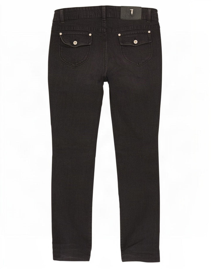 Trussardi Damen Slim Jeans W29 L28 Grau