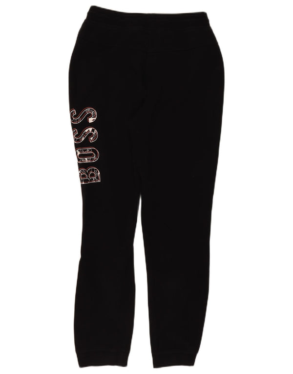 Hugo Boss Jungen-Trainingsanzug mit Grafik, Jogginghose, 13–14 Jahre, schwarze Baumwolle