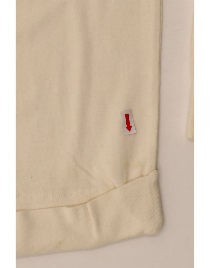 ORVIS Damen-Oversize-Oberteil, 3/4-Ärmel, UK-Größe 14, mittelbeige Baumwolle