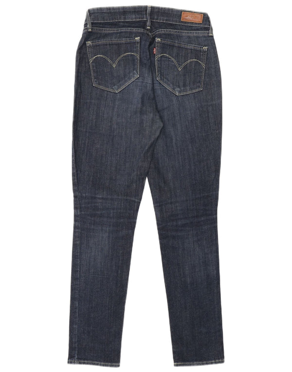 LEVI'S Damen Bold Curve Skinny Jeans W29 L32 Marineblau Baumwolle