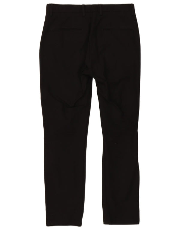 Reiss Slim Chino-Hose für Herren, W30, L27, schwarze Baumwolle