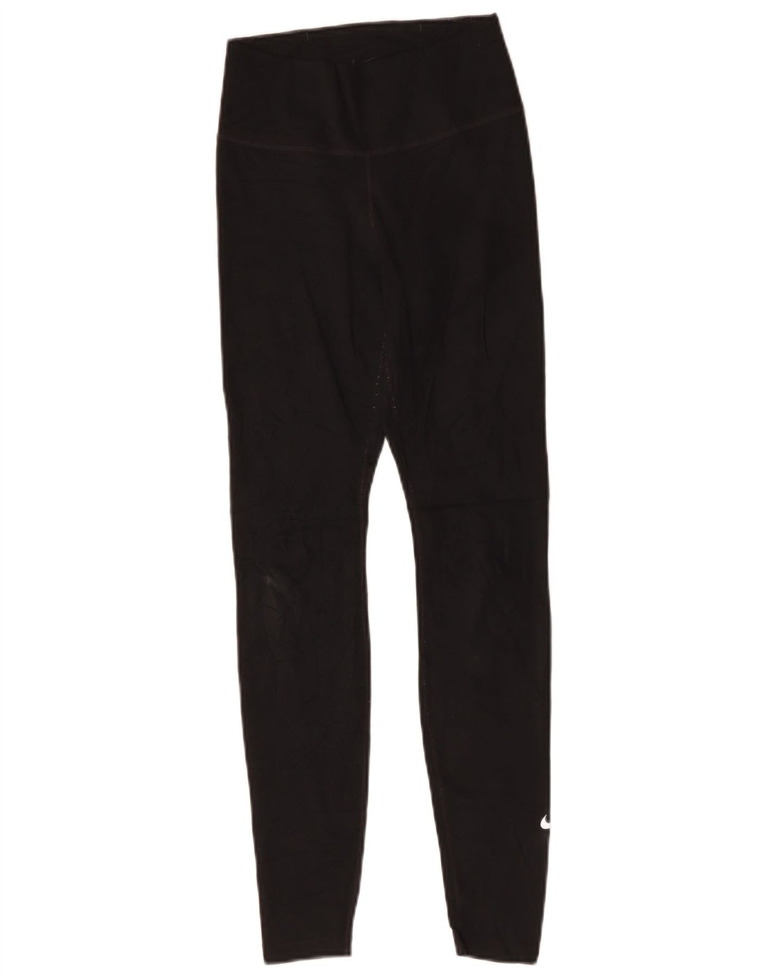 Nike Damen Leggings UK 6 XS Schwarz Polyester